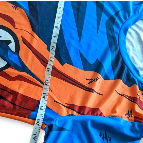 BATTLE DAMAGED GOKU ARMOR MEN'S T-SHIRT - Picture 3 of 6